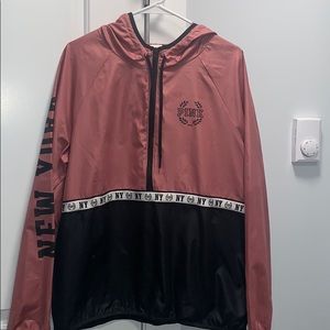 Vintage Pink Wind Breaker